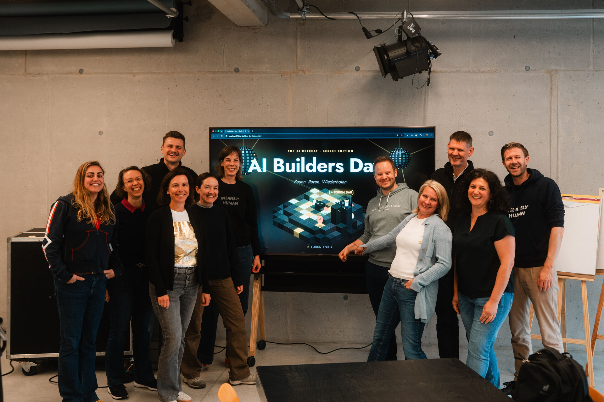 Builders Day: Gruppenfoto aller Teilnehmer